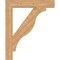 Ekena Millwork Funston Block Smooth Bracket, Western Red Cedar, 5 1/2"W x 38"D x 46"H BKT06X38X46FST05SWR - alternate 4